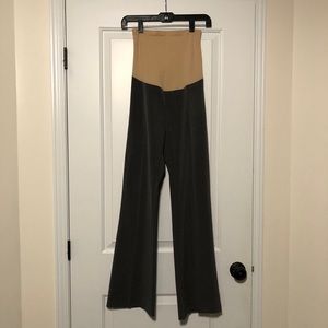 Maternity wide leg trousers